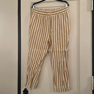 Madewell Linen Pull on pants
